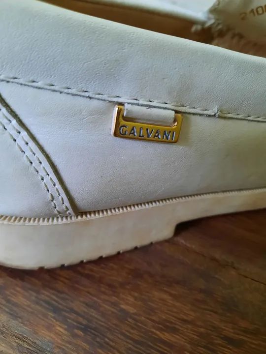 Sapato galvani N 37 em couro legítimo  - Foto 3