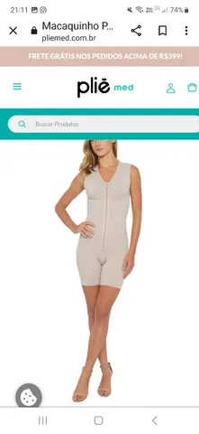 Roupa pós cirurgica Plie