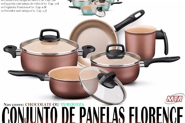 Conjunto de Panelas FLORENCE