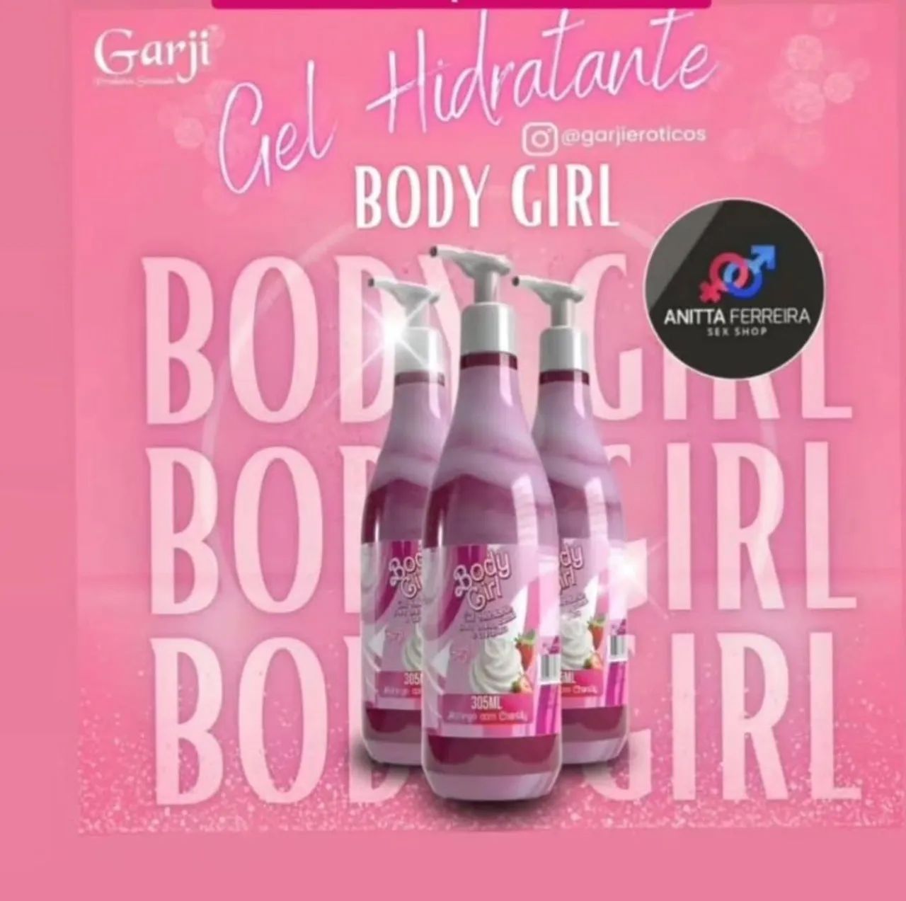 Creme Beijável Body Girl 