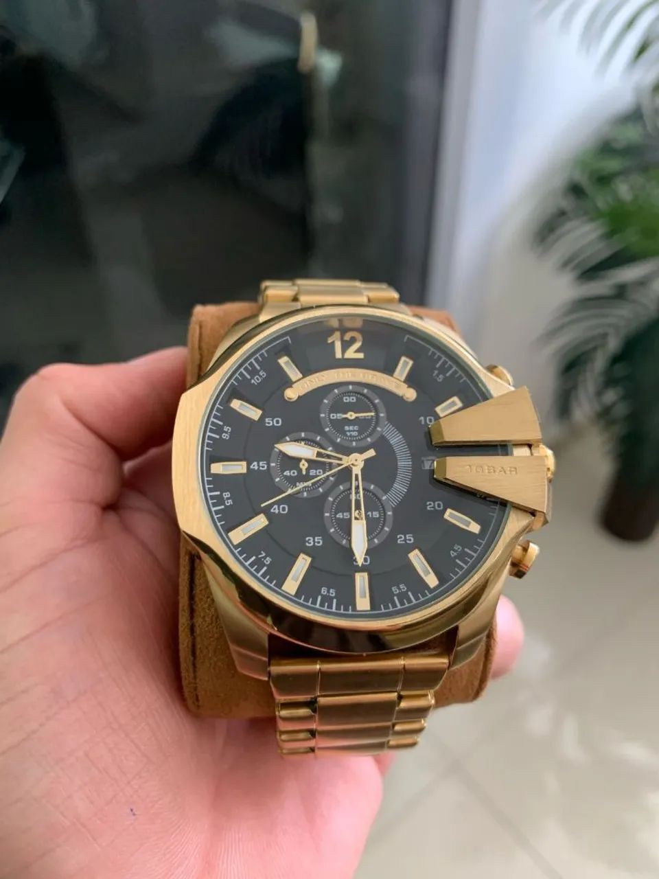 Relógio Diesel Masculino Dourado
