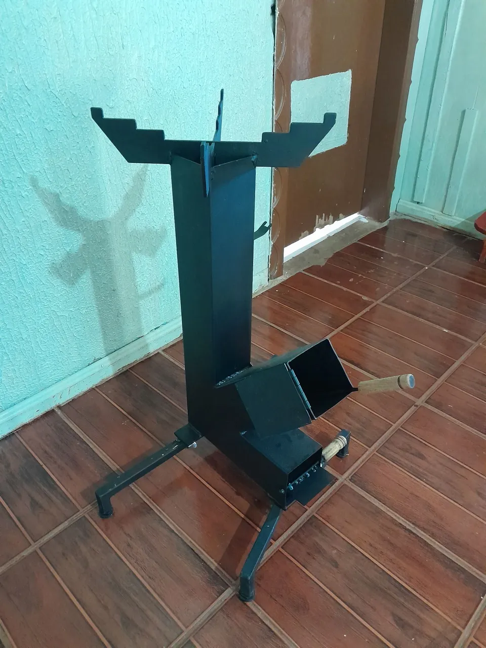Fogão a lenha portátil