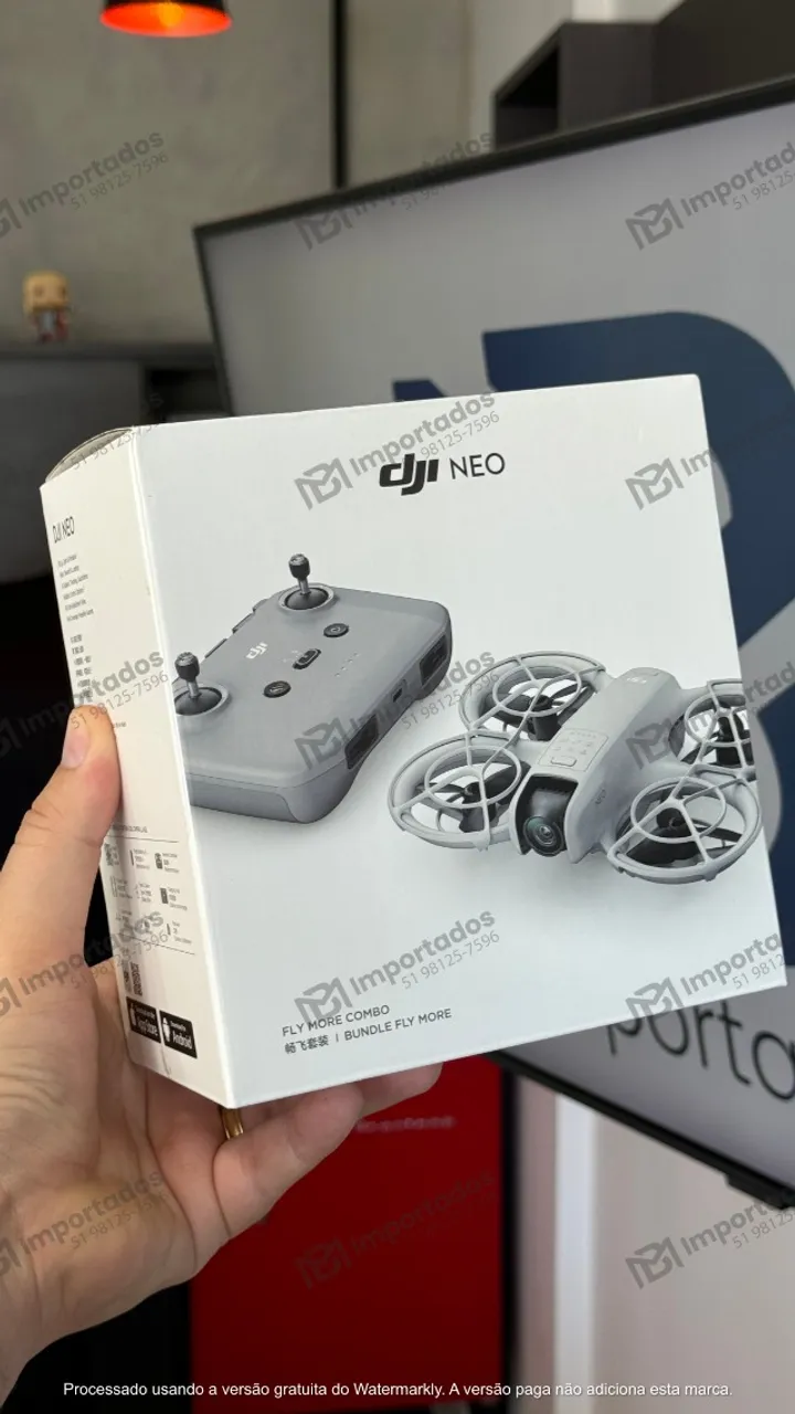 Drone Dji Neo Fly More Combo com Controle e 3 Baterias| Loja Física | Garantia