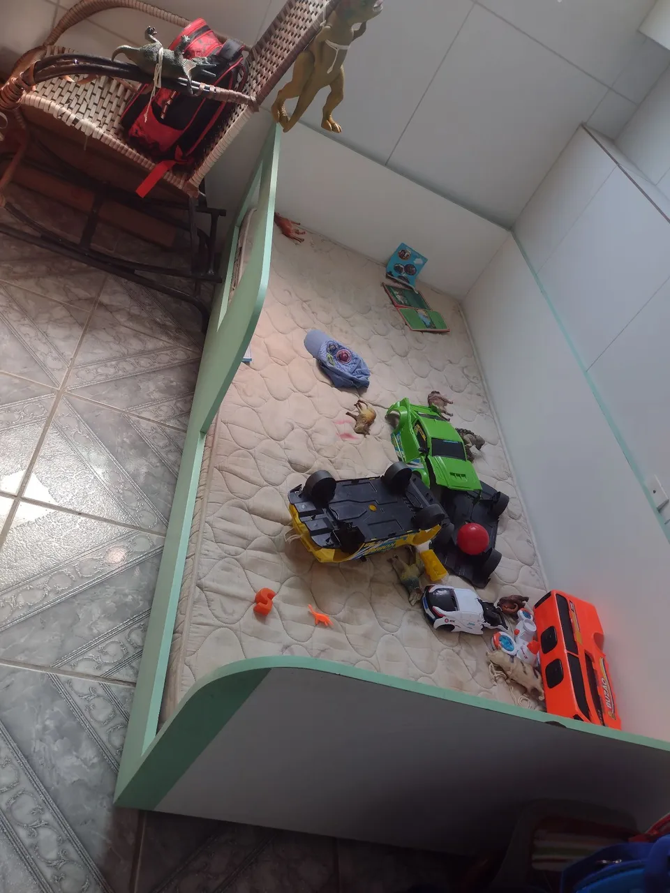 Cama Infantil com Grade