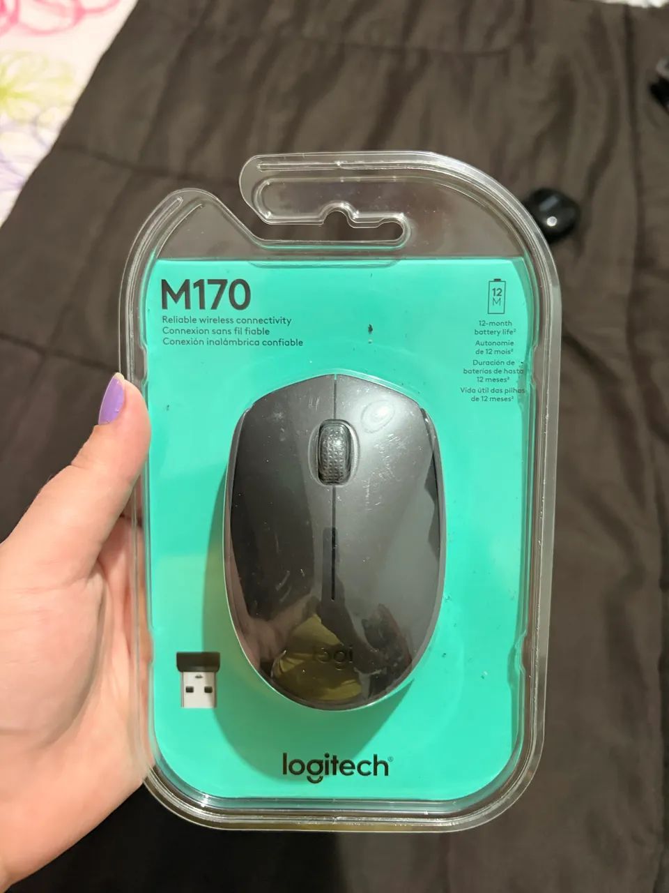 Mouse sem fio Logitech - NOVO