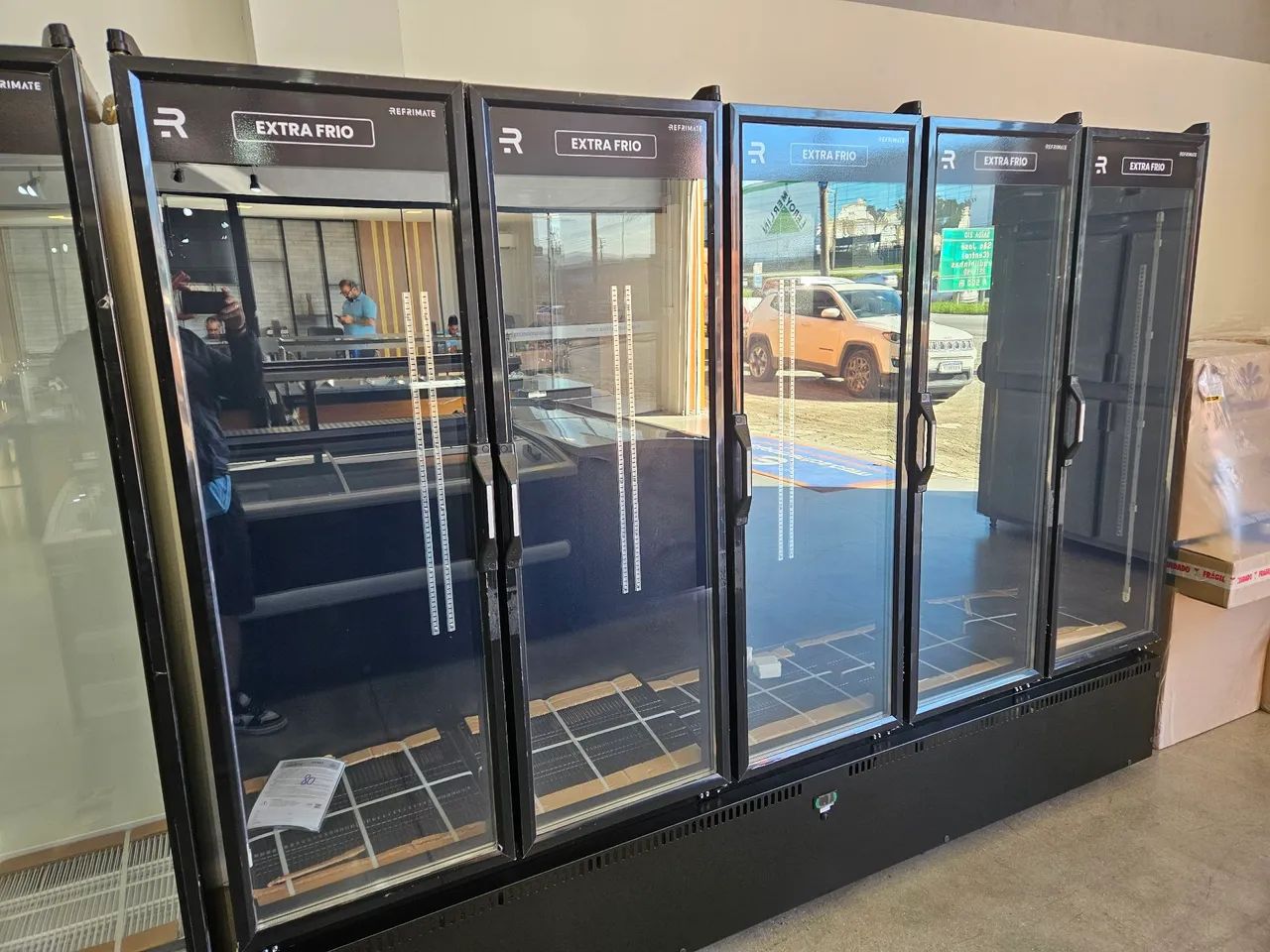 refrigerador 5 portas multiuso 3 a -5 graus a pronta entrega 