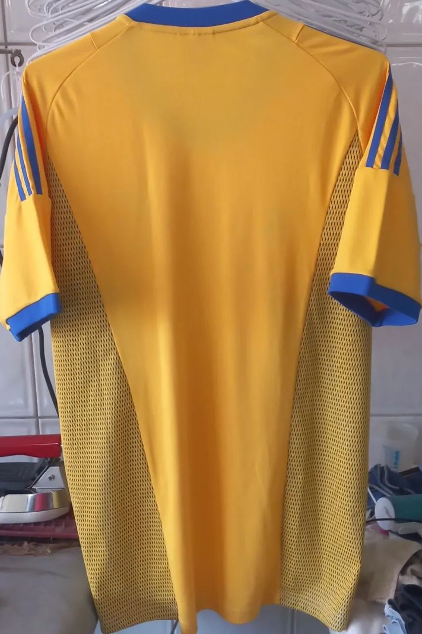 Camisa de Futebol Suécia Adidas Copa 2002 Coreia Japão Nova Frete