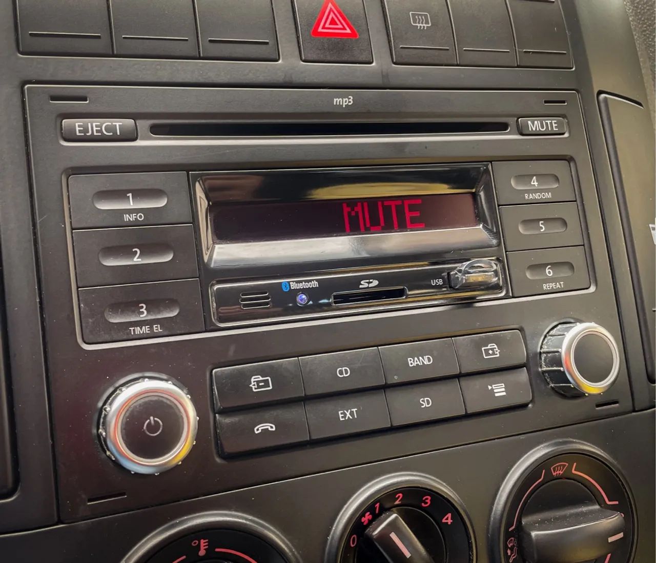 Player RD5 MP3 e Bluetooth Original Volkswagen 