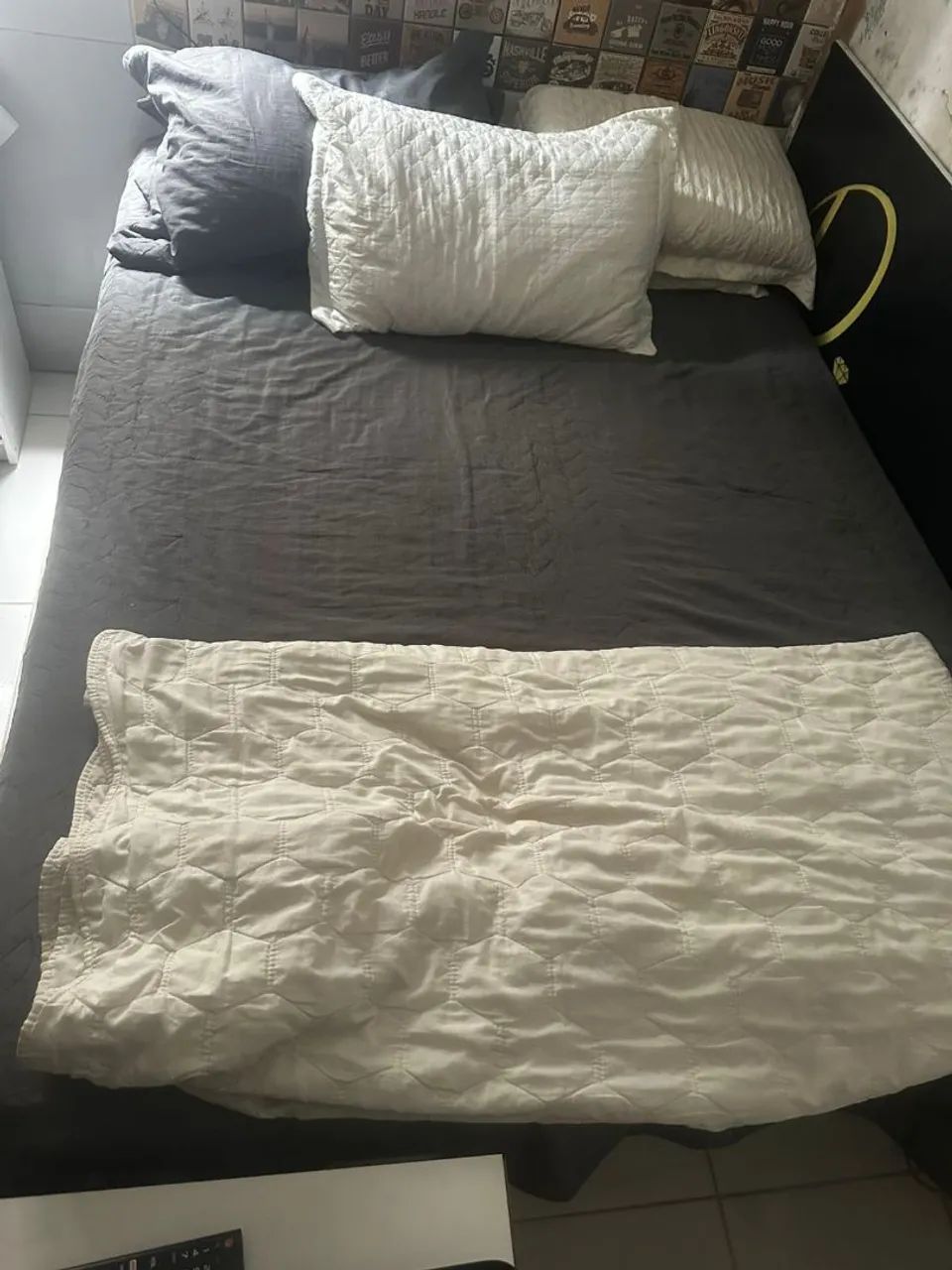 Vendo Cama box casal
