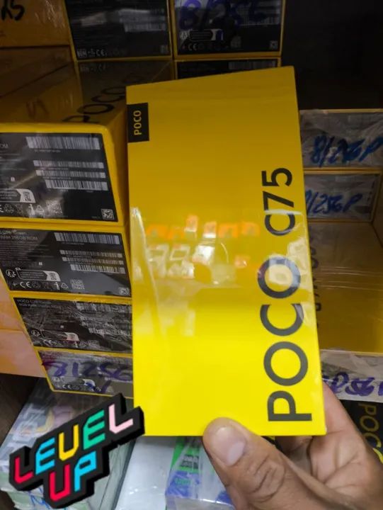 Xiaomi Poco C75  NFC 256/8GB.Novo.Lacrado.Com garantia e pronta entrega.