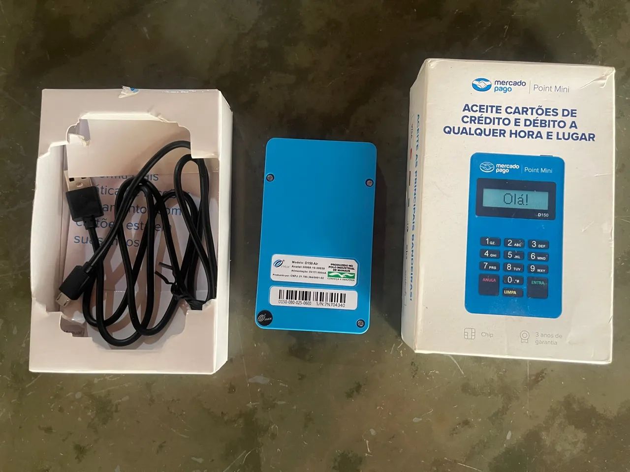 Máquina de cartão Point Mini D150 nova  - Foto 4