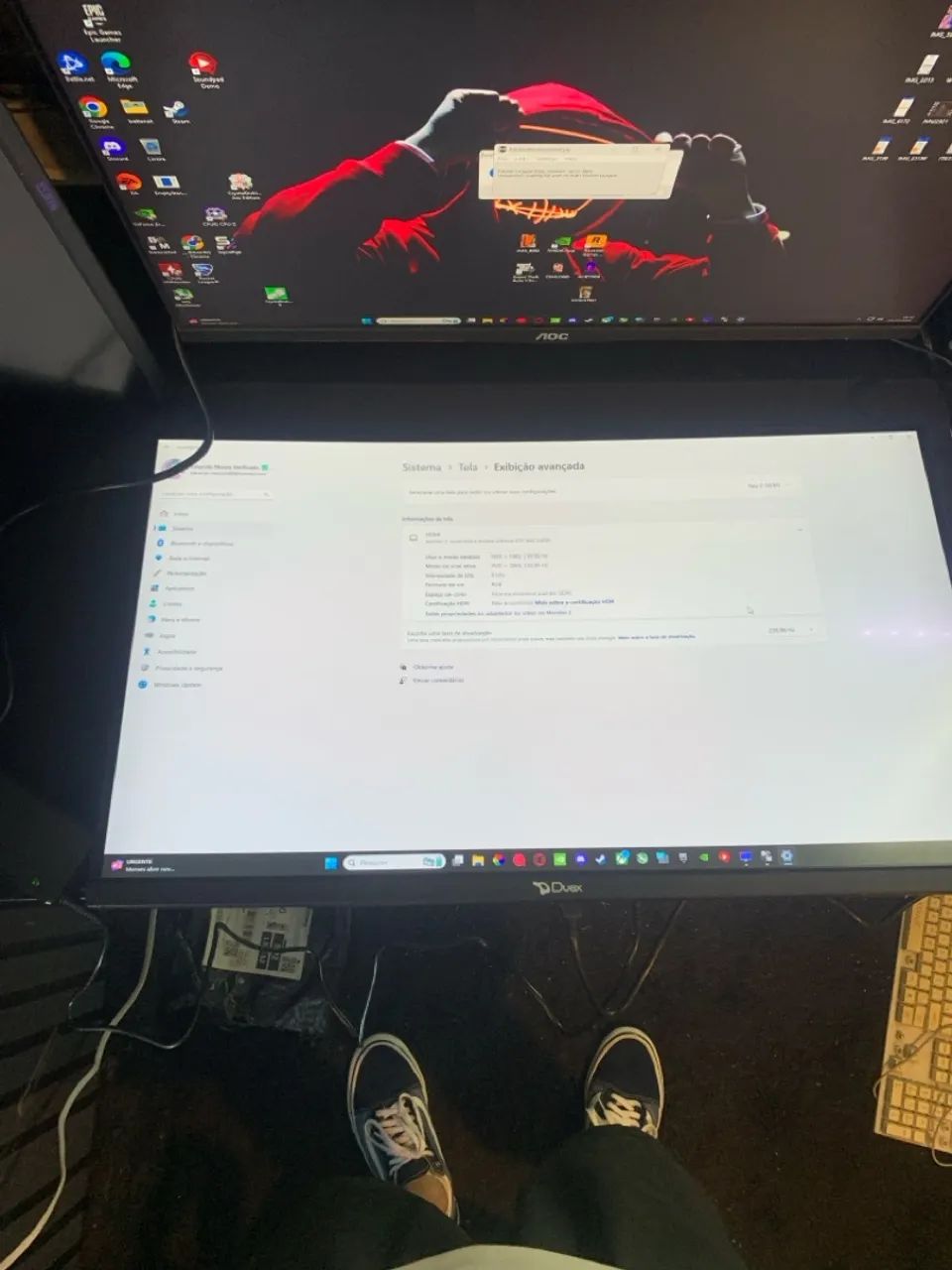 Monitor curvo 240hz 27Pol Freesync  - Foto 2