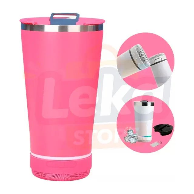 Thermal Cup with LID and BOTTLE OPENER and (420 ml) with Bluetooth Sound64352265999233122