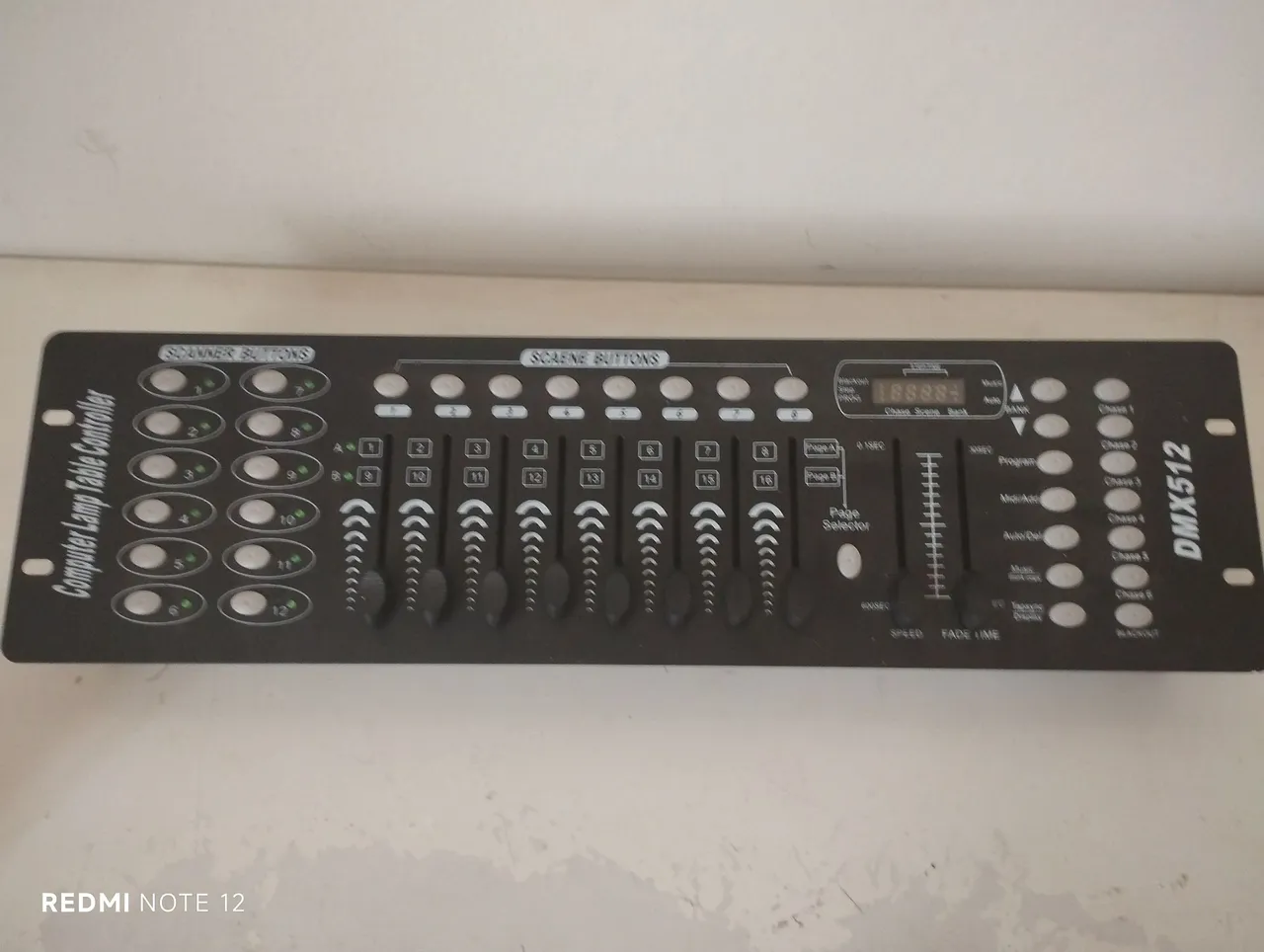 Mesa de Som DMX512 12 Canais