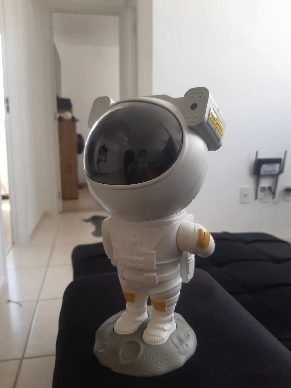 Luminária Astronauta Projetor de Galáxia - Decoração
