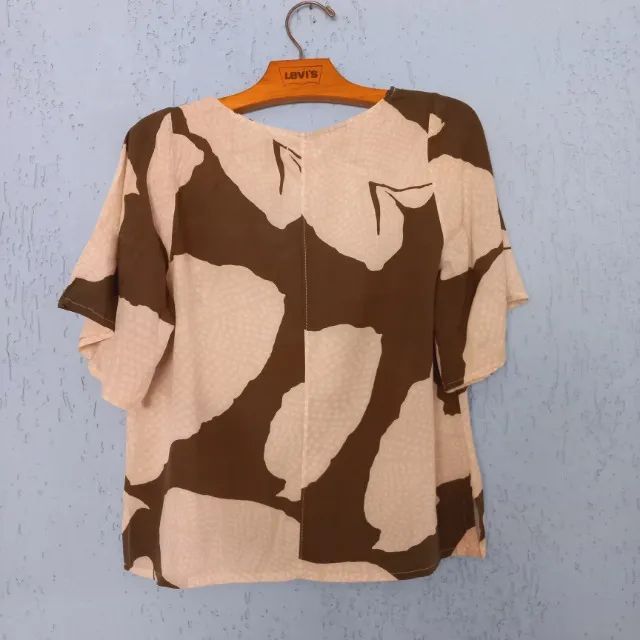 40_Blusa estampada Viva / Tam 42 - Foto 5