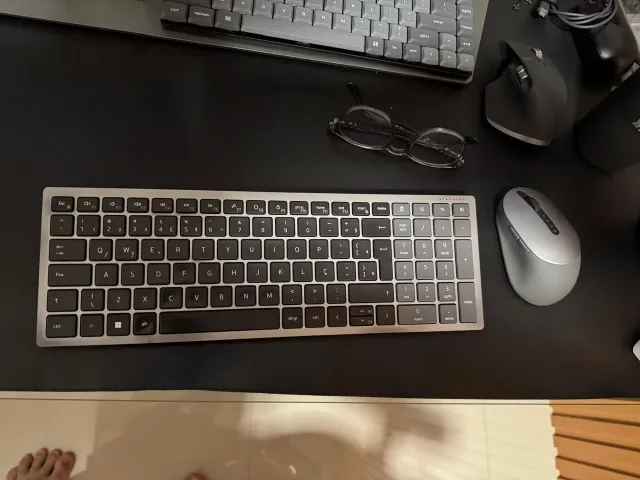 Teclado compacto e mouse Dell Pro Plus - KM7120W