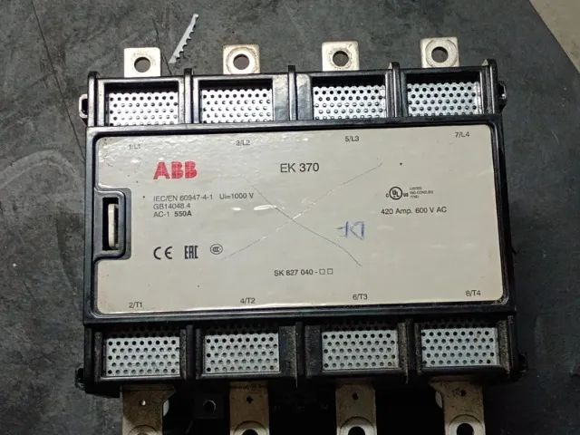 INVERSOR - CONTATOR ABB EK 370 - Foto 3
