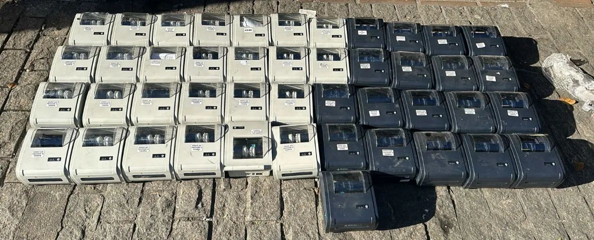 Lote impressora de etiquetas WKDY-80D