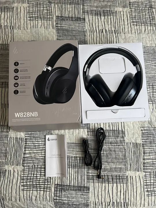 Headphone Edifier W828NB Cancelamento de Ruido - estado de Novo