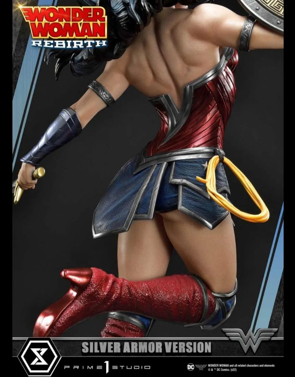 Wonder Woman Rebirth Silver Armor Prime 1 - Hobbies e coleções