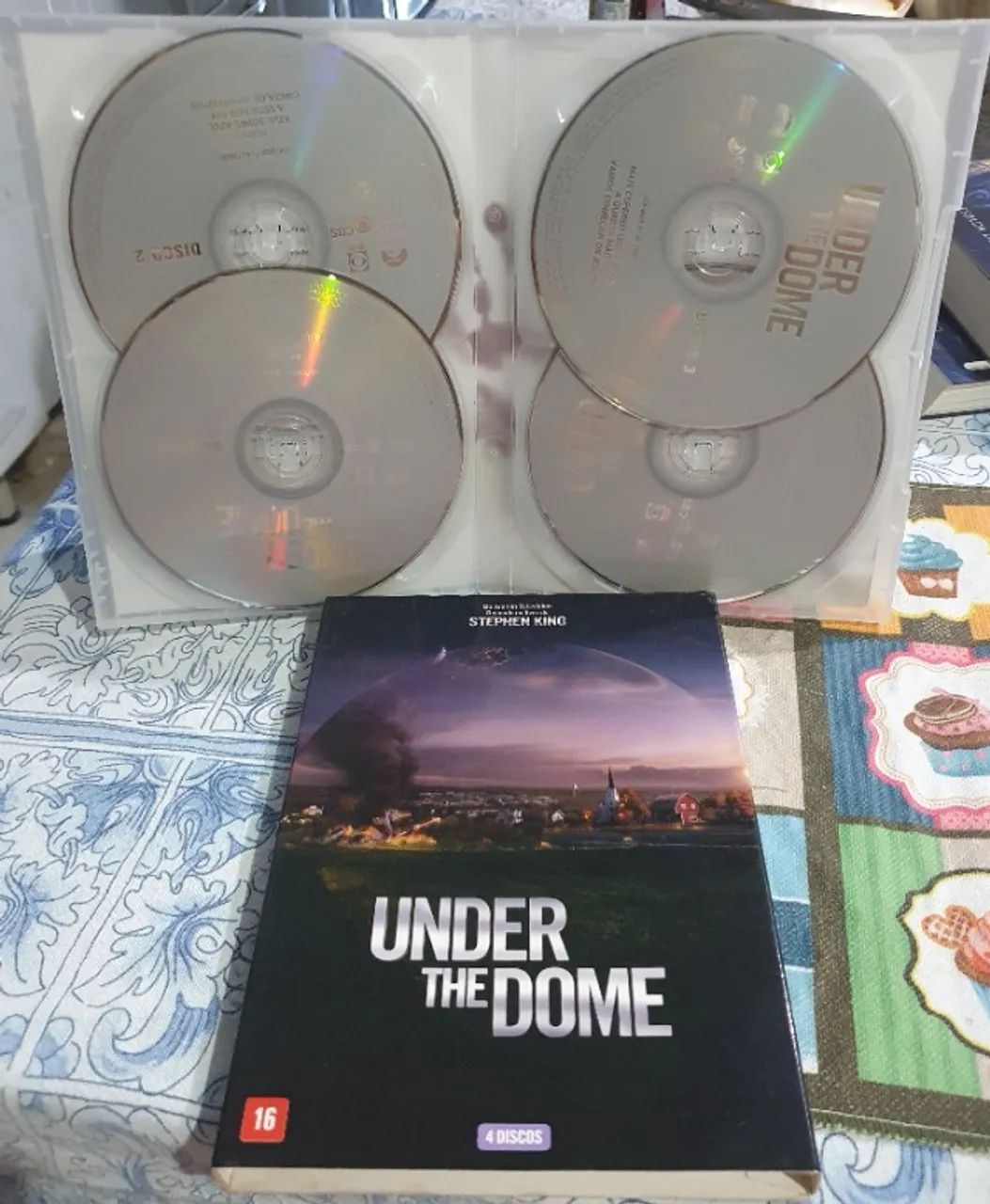 Box Under the Dome Série Completa DVD com 3 temporadas (12 Discos) Original - Foto 3