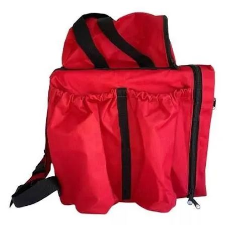 Bag Mochila Vermelha 45 Litros Com Isopor  - Foto 3