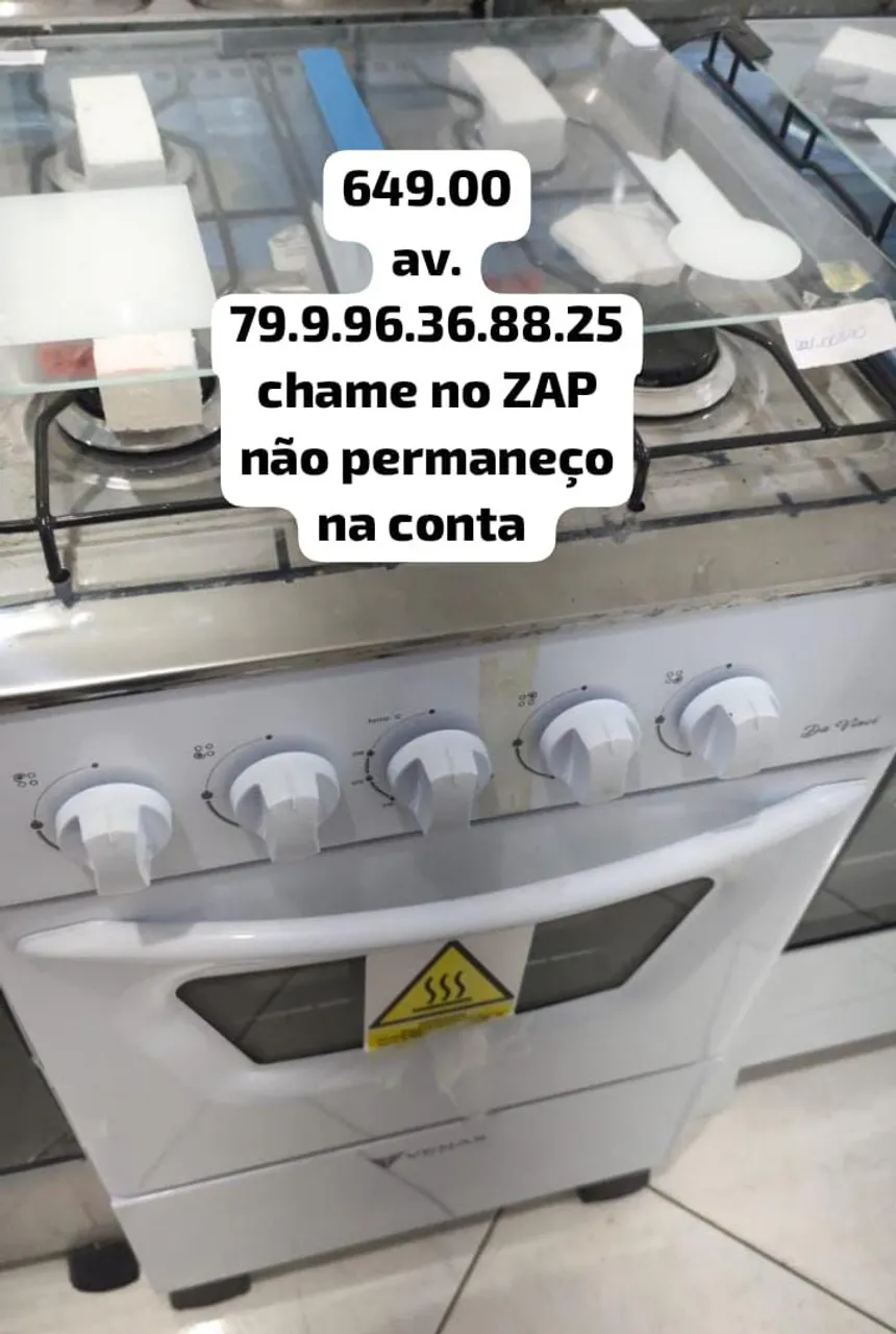 Fogão Venax 4 bocas com preço imperdível!