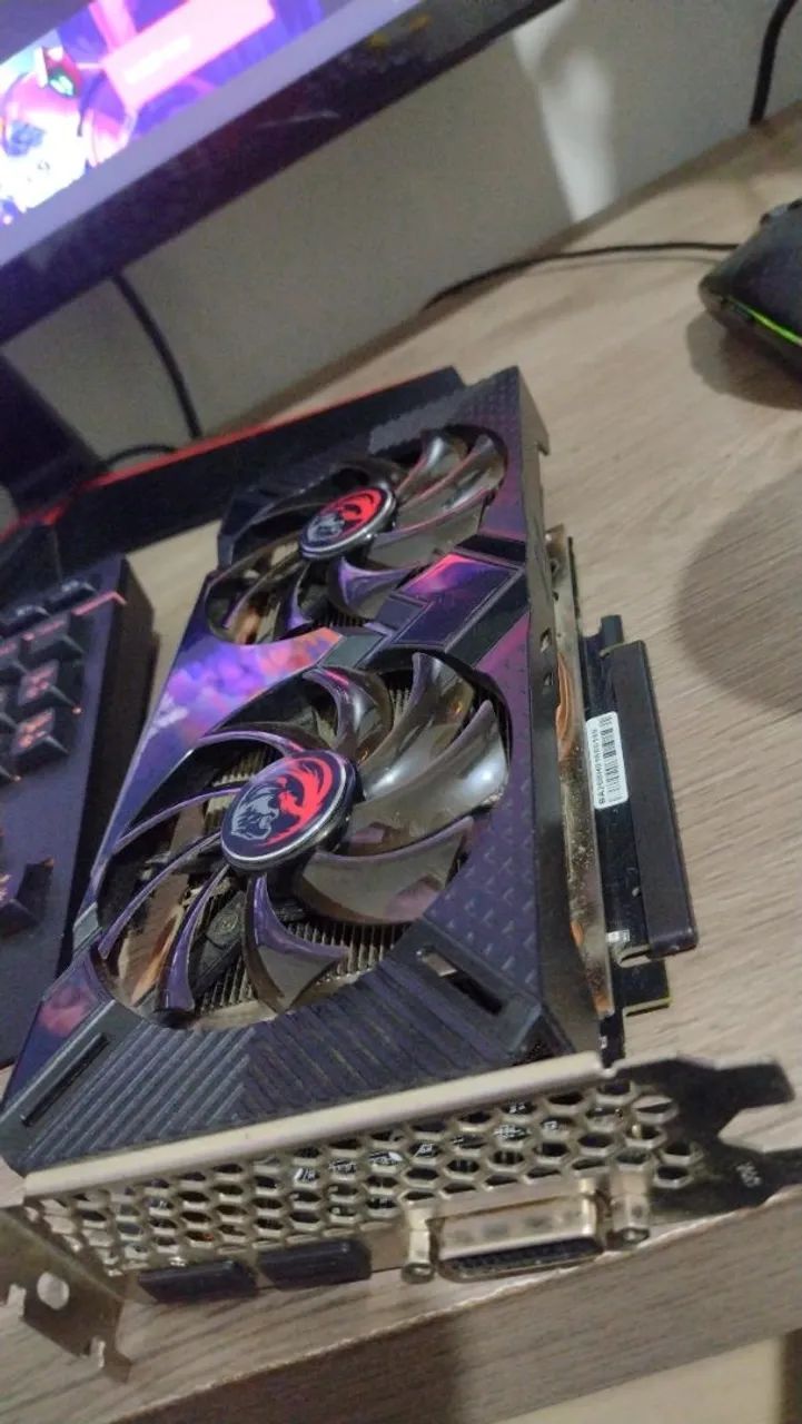 Placa de Vídeo GeForce GTX 1660 OC 6GB GDDR5 - Foto 5