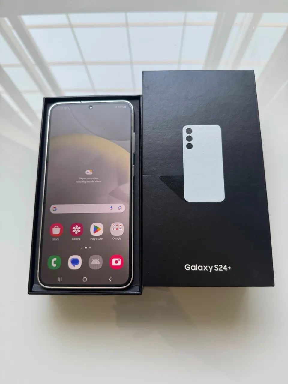 Galaxy S24 plus 512GB/12GB de ram semi novo com garantia até dezembro  - Foto 2