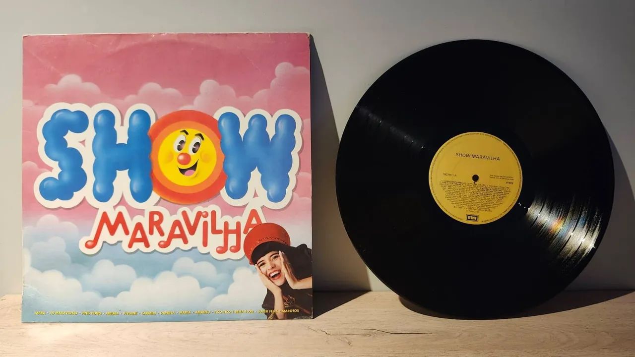 Disco de Vinil Show Maravilha - Raridade! 1992