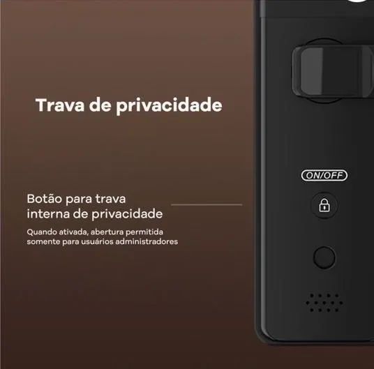 Fechadura Digital Inteligente com Biometria e Wi-Fi - Foto 4