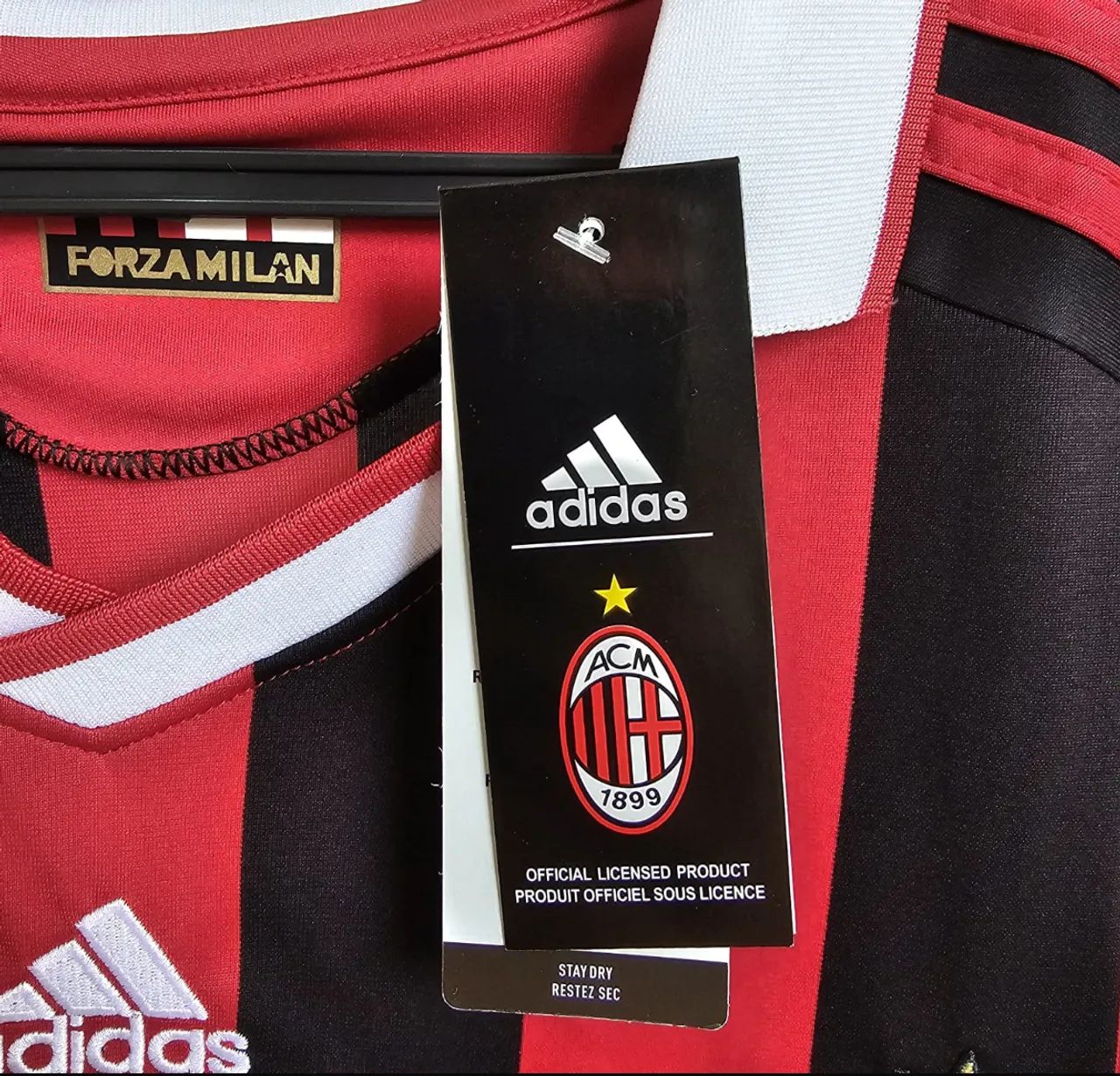 Camisa do AC Milan retrô 09/10 - Pronta entrega  - Foto 3