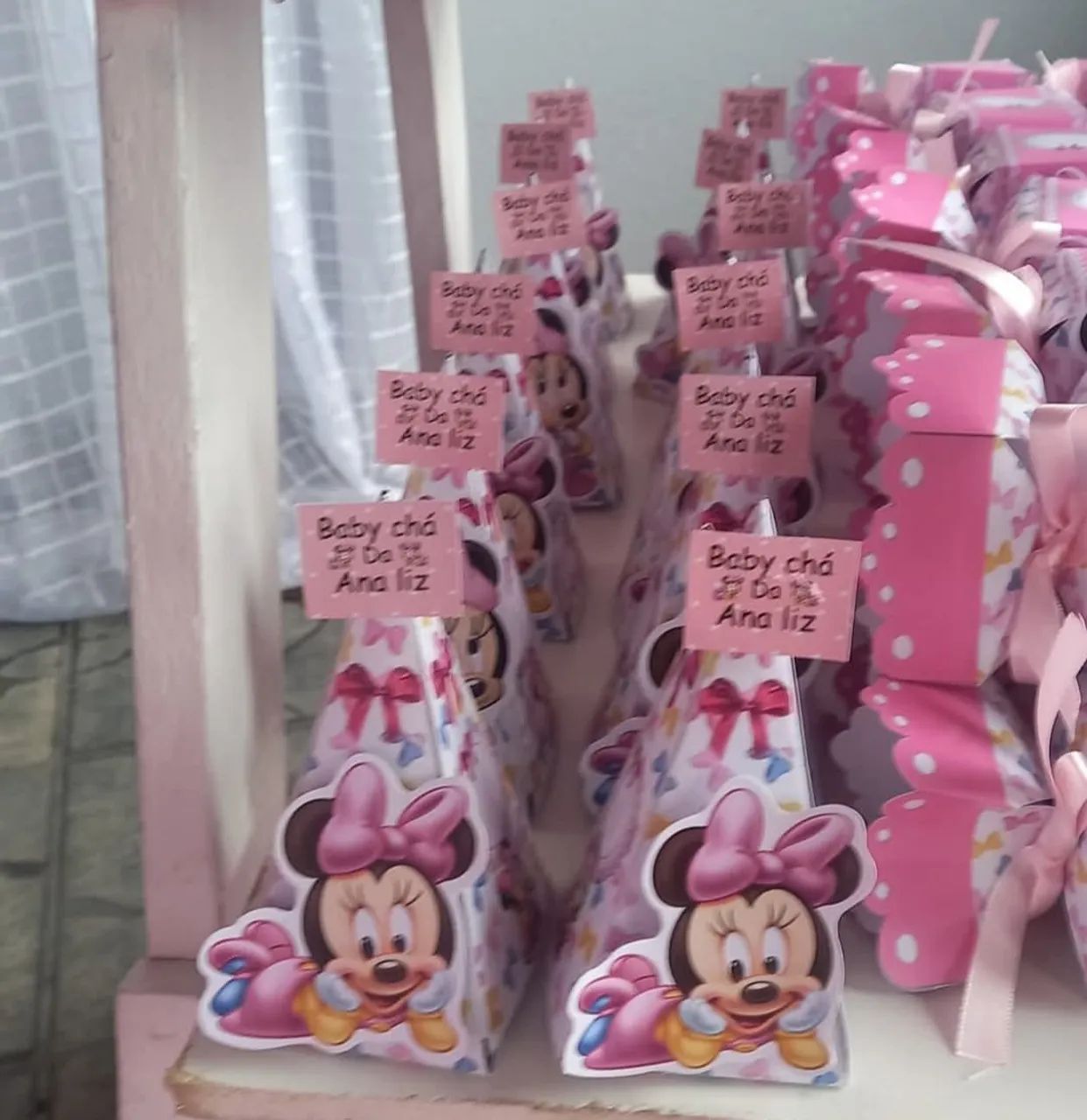 Caixa para lembrancinhas Minnie - Foto 2