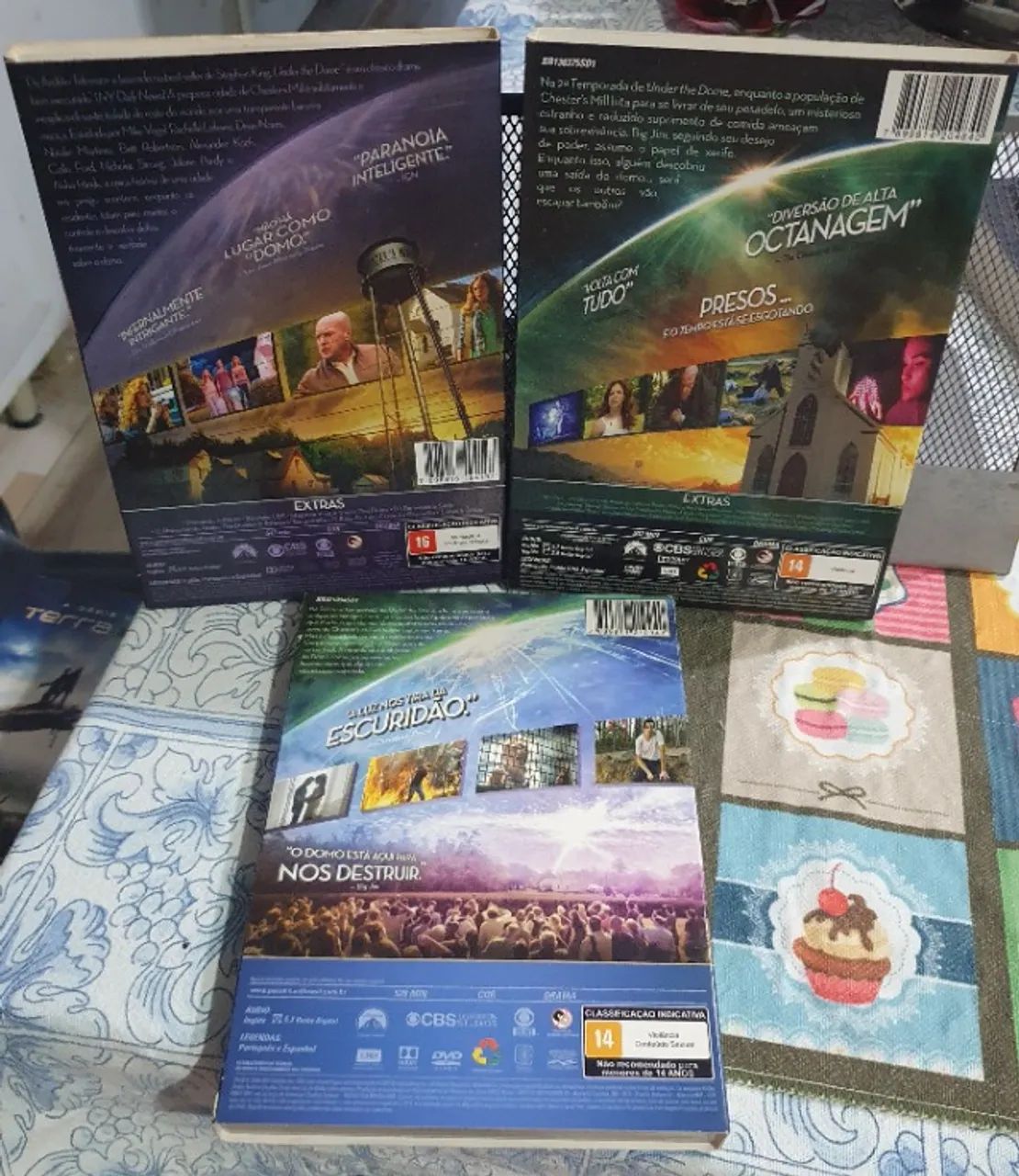 Box Under the Dome Série Completa DVD com 3 temporadas (12 Discos) Original - Foto 2