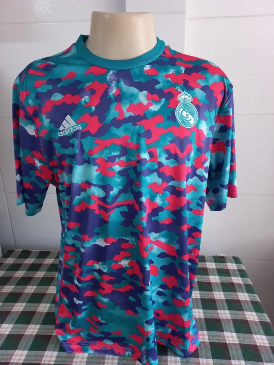 Camisa do Real Madrid - Tam GG, Original Adidas. Usada 1X