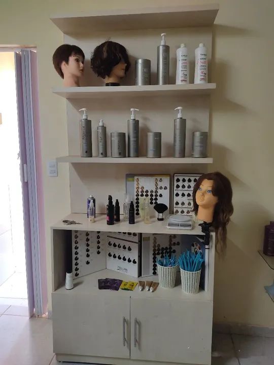Armarios e prateleiras para salão de beleza/loja - Foto 2