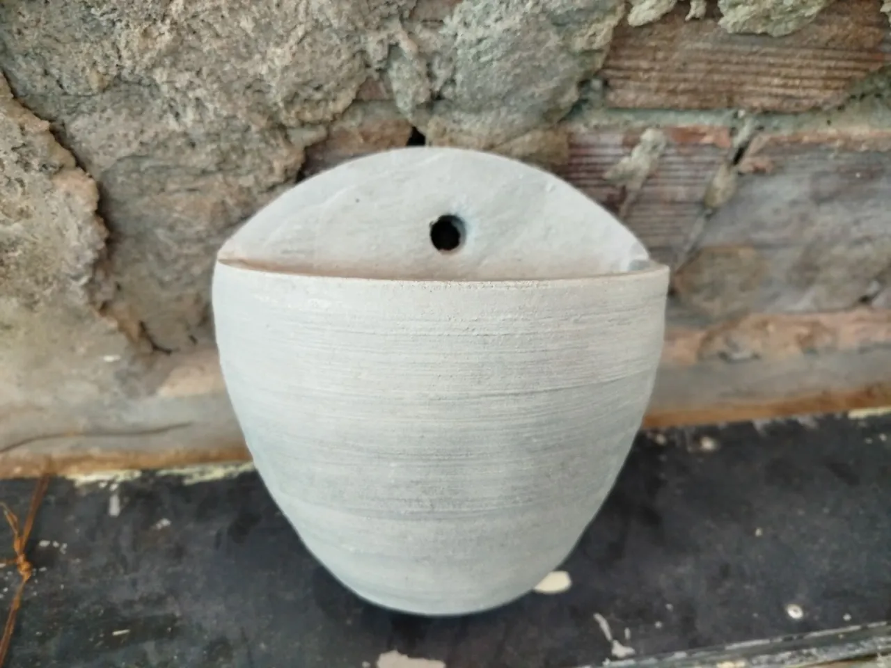 Vaso de parede para plantas