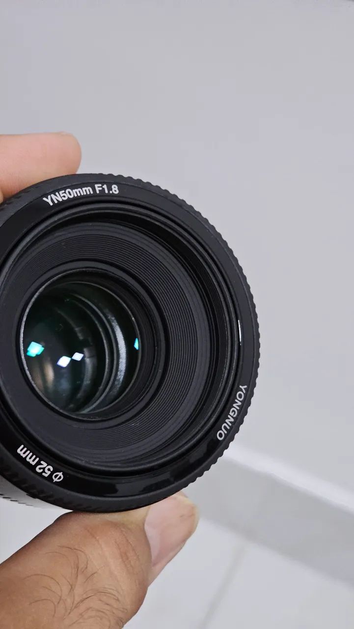 Lente Yongnuo para Câmera DSLR 50mm - Foto 6