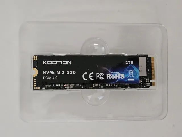  SSD Nvme 2TB Kootion TLC PCIe 4.0 5000mb/s Novo Compatível com PS5