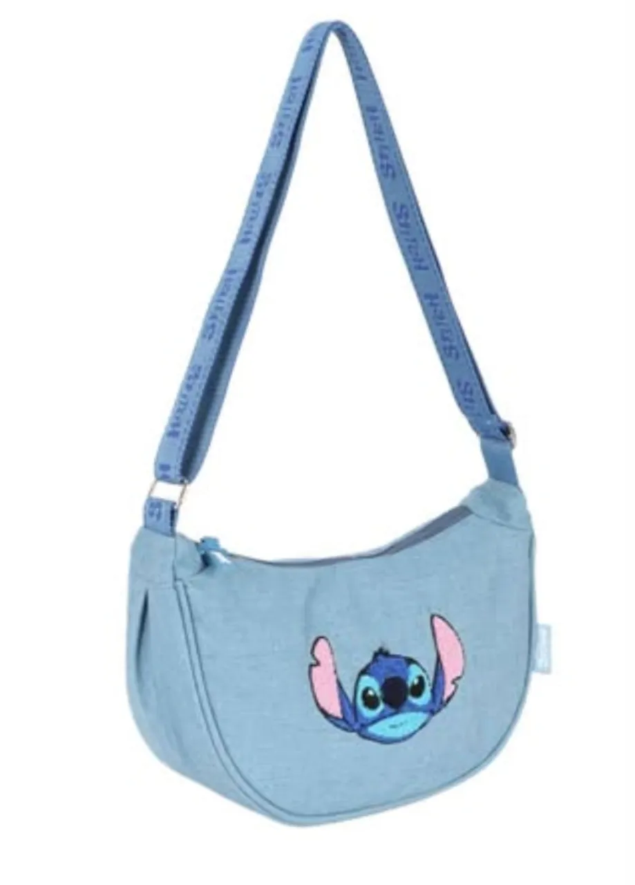 Bolsa Meia Lua - Stitch