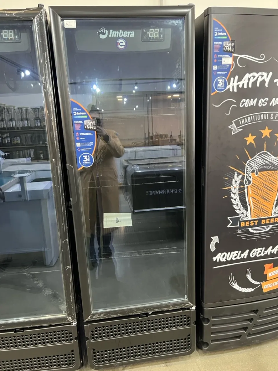 Cervejeira Imbera 570L total black - 3 anos de garantia