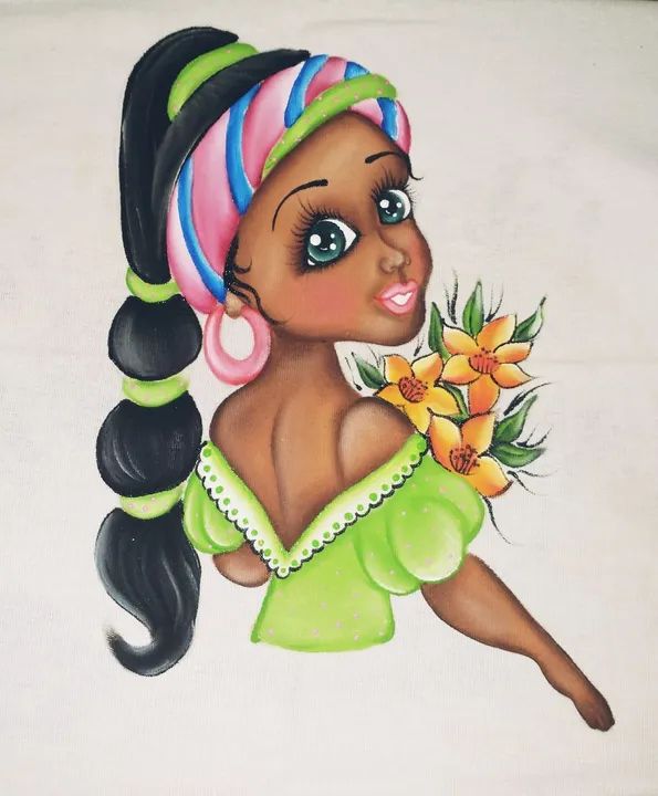 Bonecas para por saia de croche - Foto 6