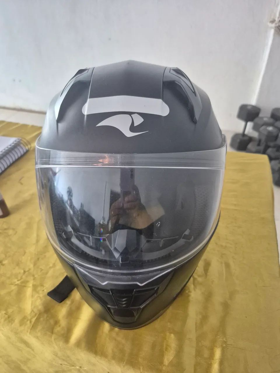 Capacete race tech super conservado novo  - Foto 4