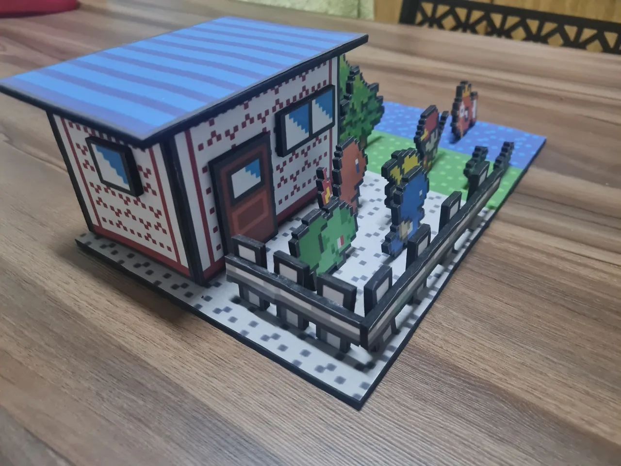 Decoração diorama pokemon red - Foto 3