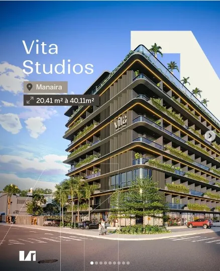 Flats para venda com 20 a 40 metros quadrados com 1 quarto em Manaíra - João Pessoa - PB
