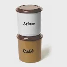 Conjunto de Pote de Café e Açúcar  - Foto 3