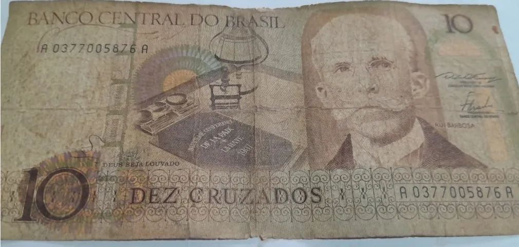 Cédulas Antigas - Cruzeiro e Cruzado - Foto 2