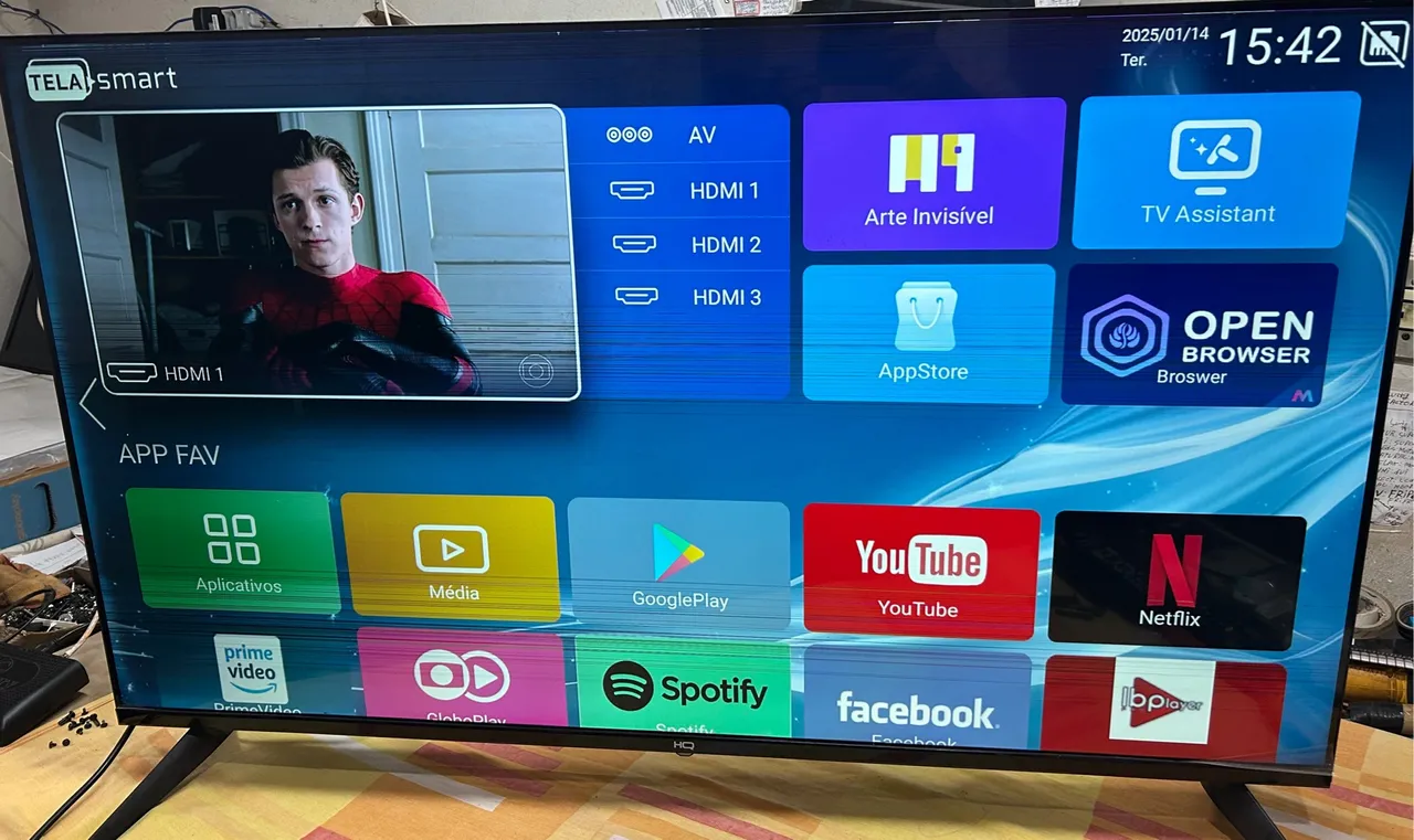 Smart TV Tela