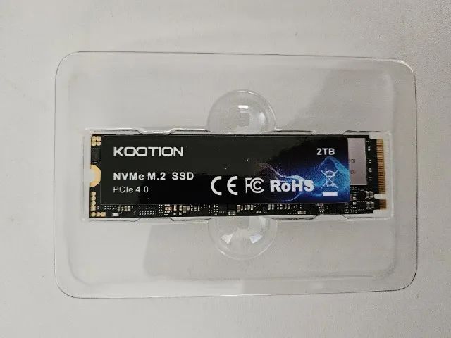  SSD Nvme 2TB Kootion TLC PCIe 4.0 5000mb/s Novo Compatível com PS5 - Foto 3